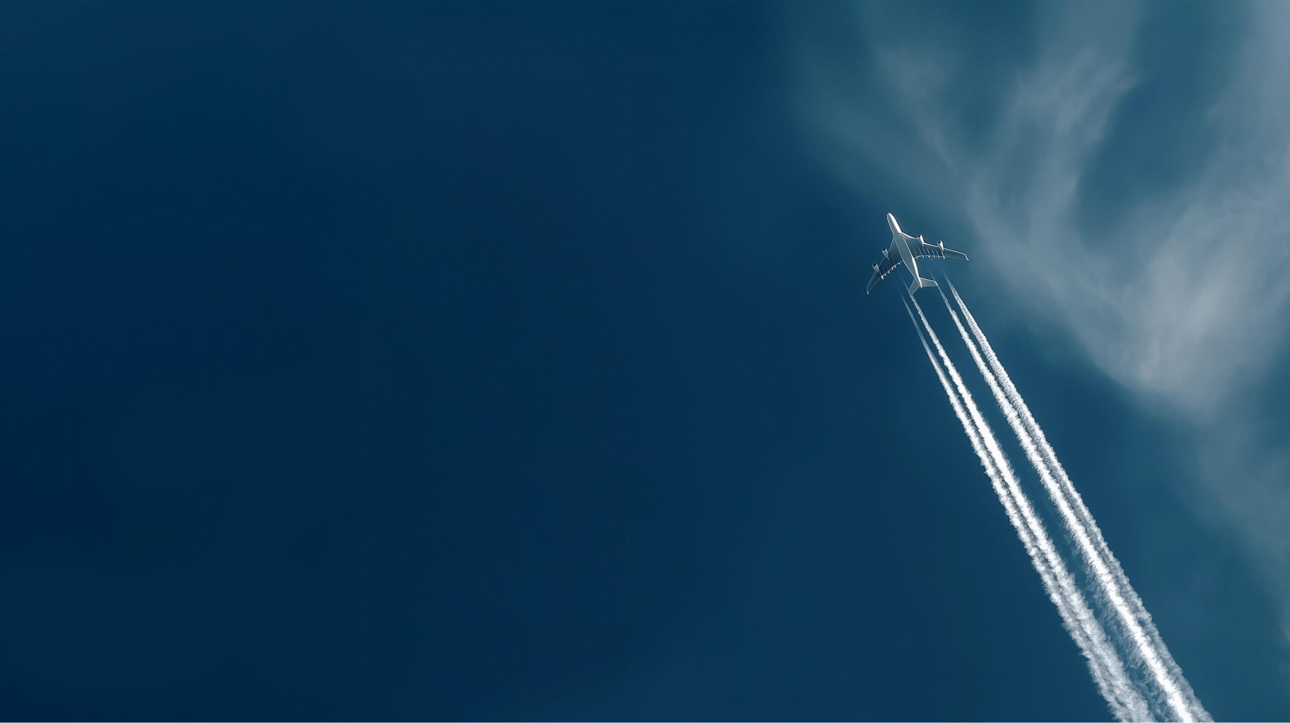 Rolls-Royce plane in sky