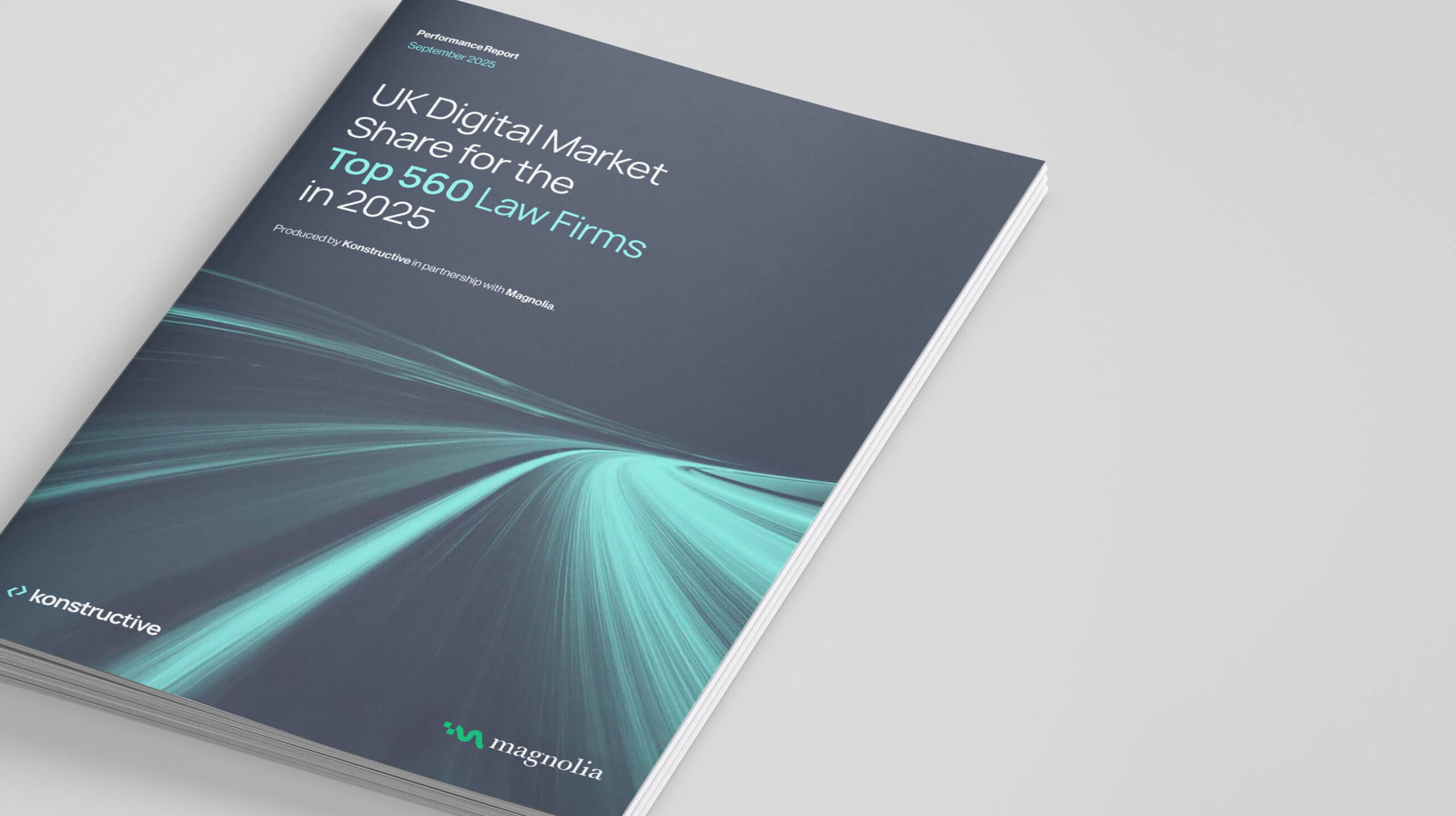 UK Digital Market hare for the Top 560 Law firms in 2025 report cover
