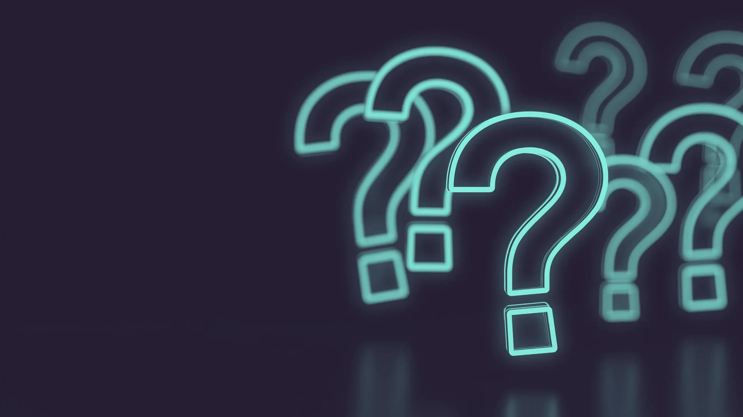 Question mark image header